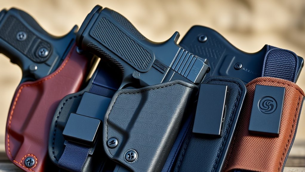 holster material fit retention