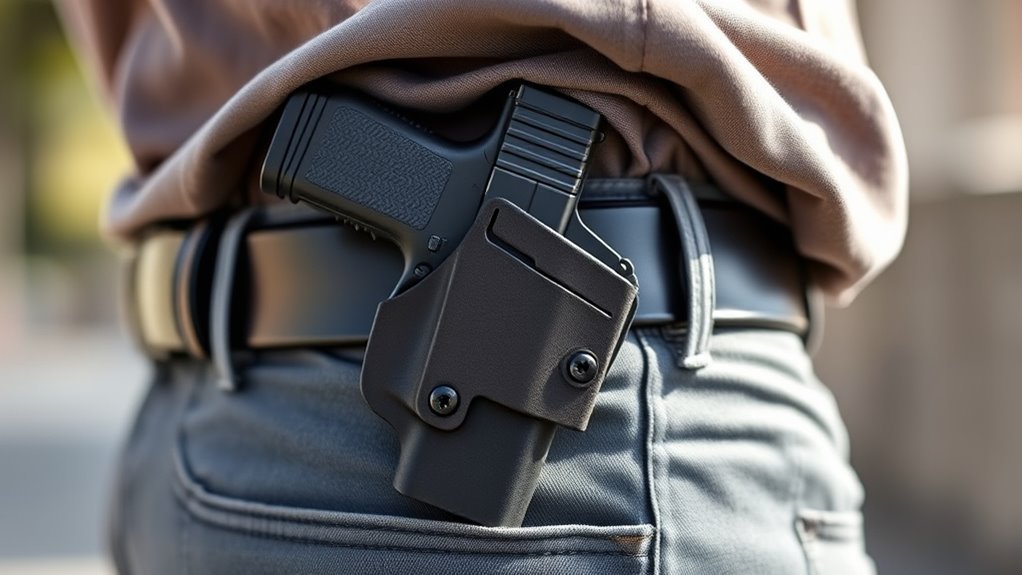 holster material fit retention