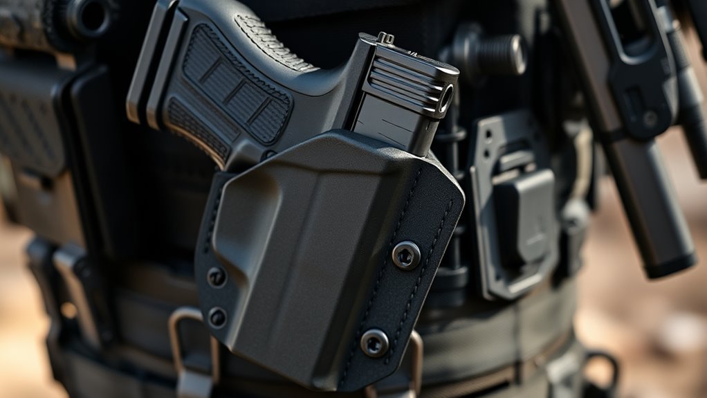 holster material retention carry