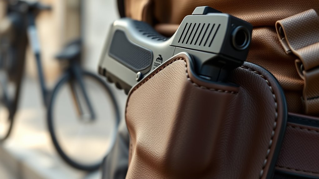 holster material retention comfort