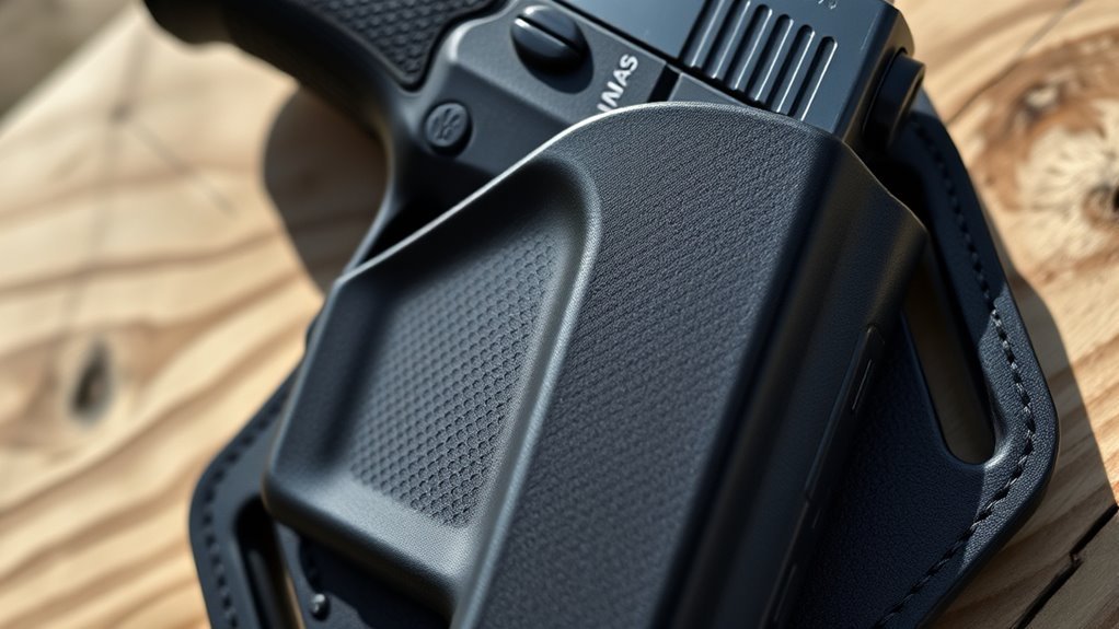 holster material retention comfort