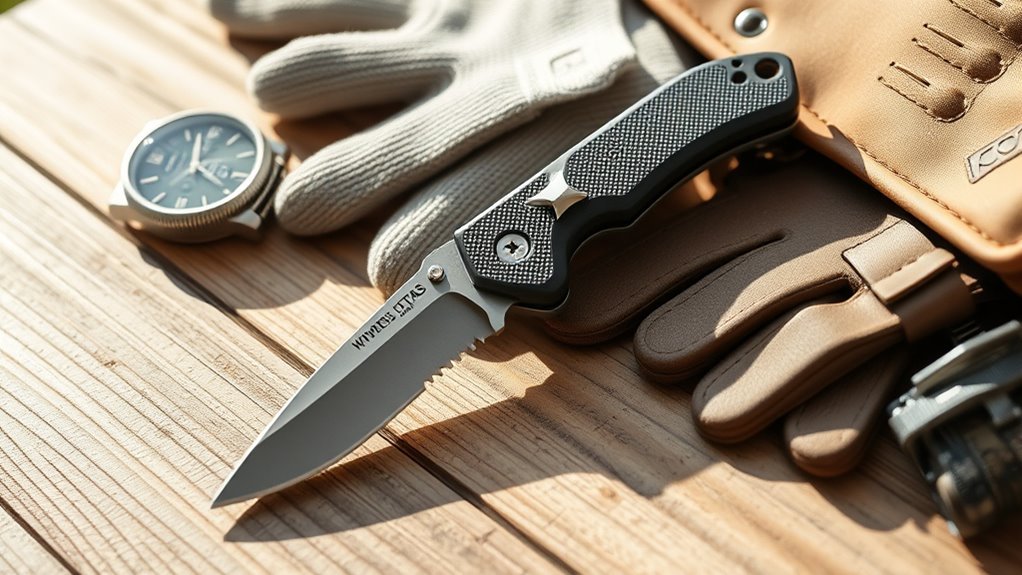 safe comfortable portable knife