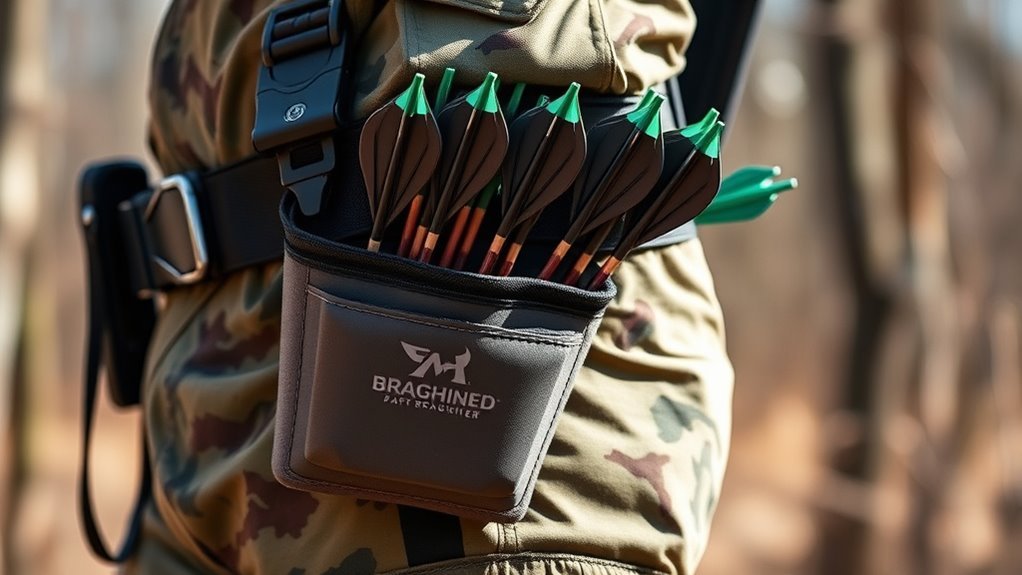 safe durable adjustable quiver