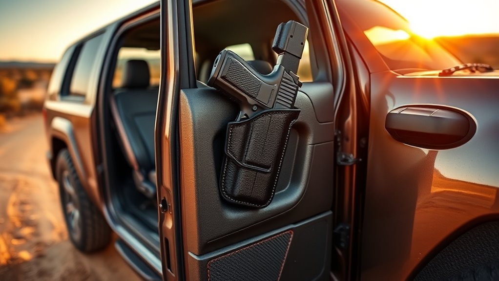secure accessible vehicle mount