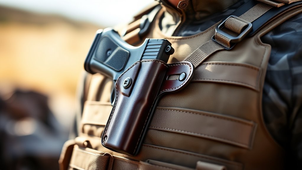 secure comfortable firearm holster