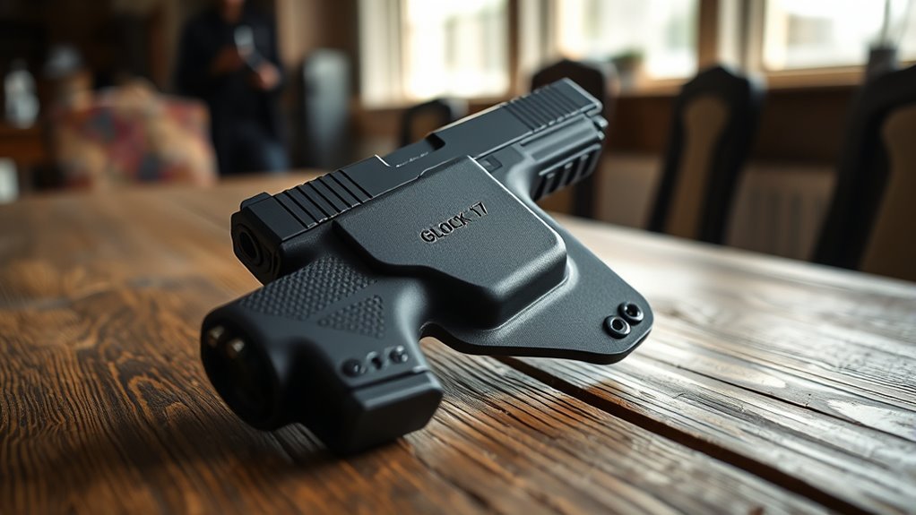 secure comfortable firearm holster