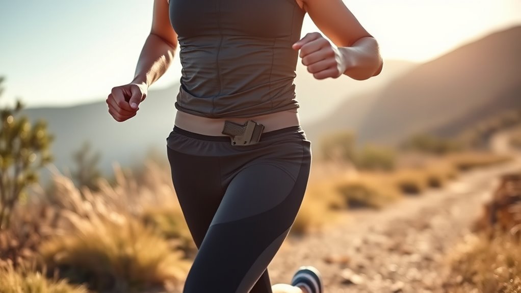 secure comfortable running carry