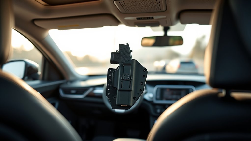 secure easy to install firearm holder