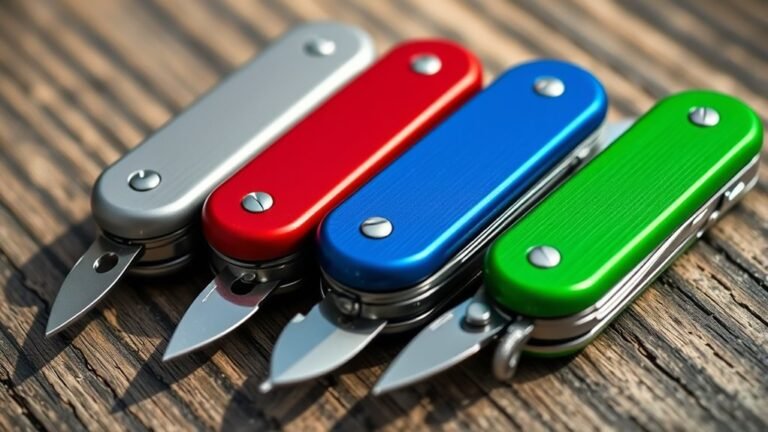 top alox swiss knives