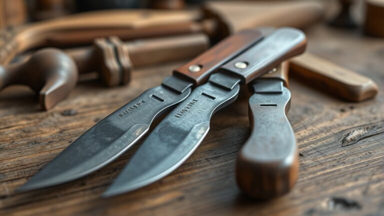 top antique draw knives