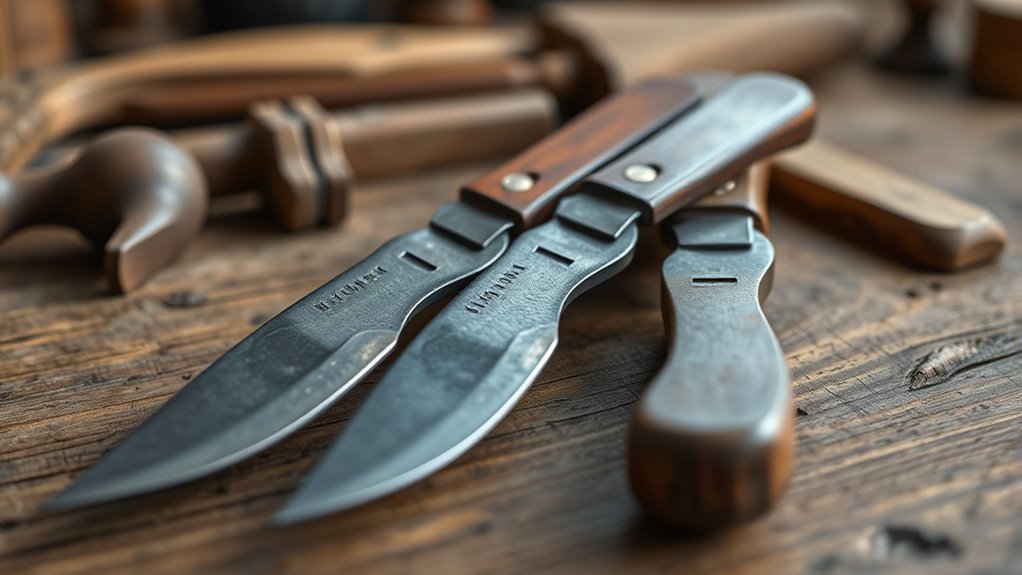 top antique draw knives