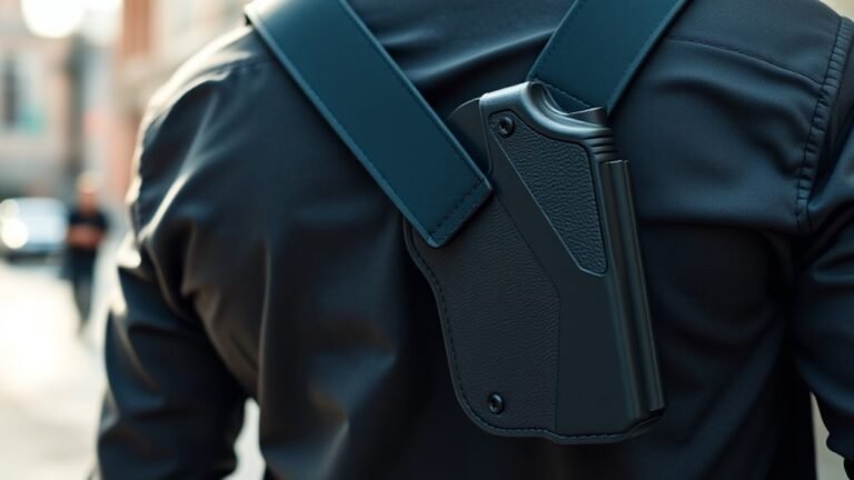 top back carry holsters
