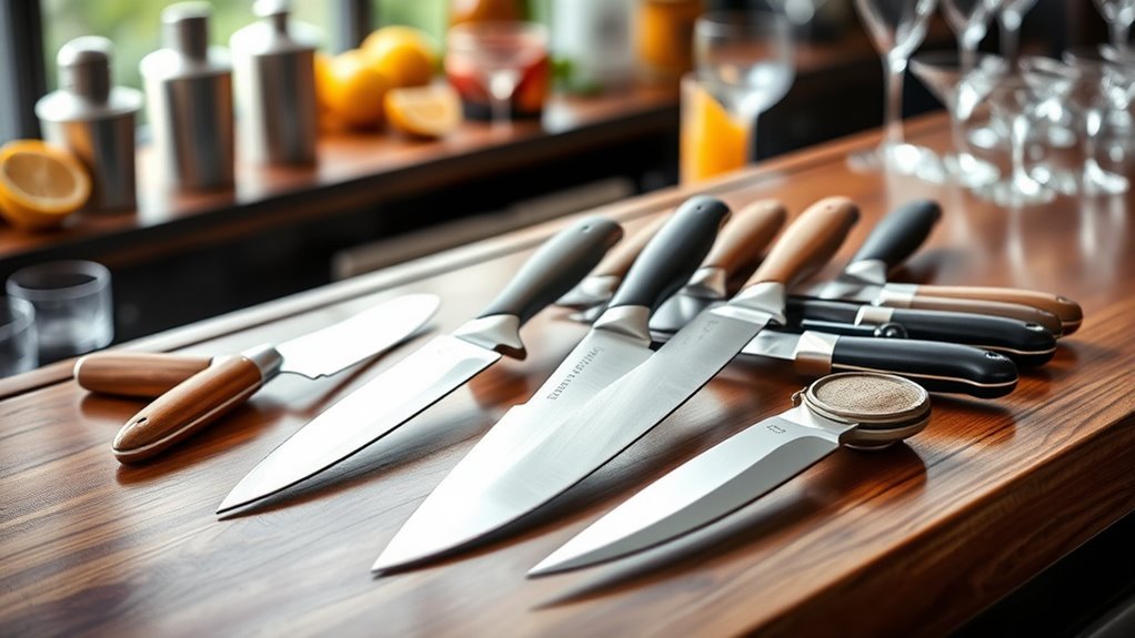 top bar knives list