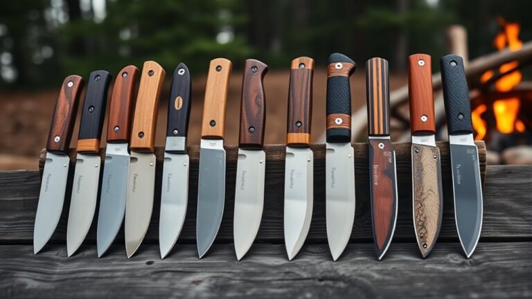 top camping chopper knives