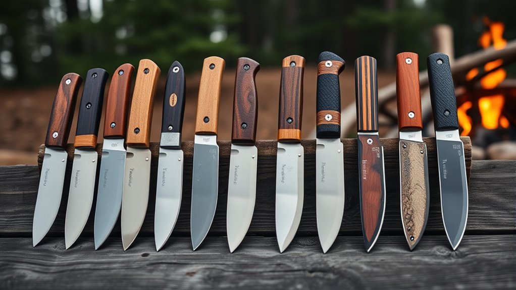 top camping chopper knives