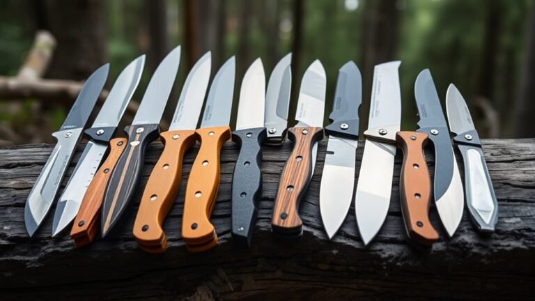top camping survival knives