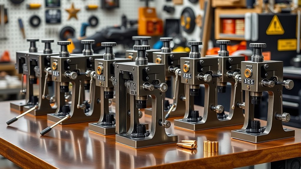 top coaxial reloading presses