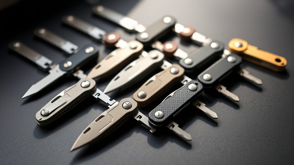 top compact key knives