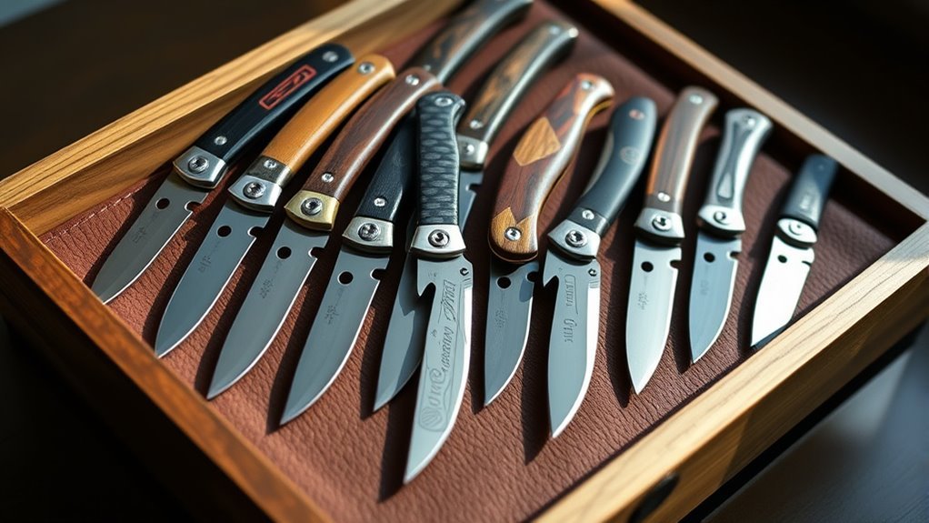 top custom edc knives