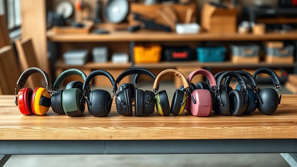 top ear muffs for noise