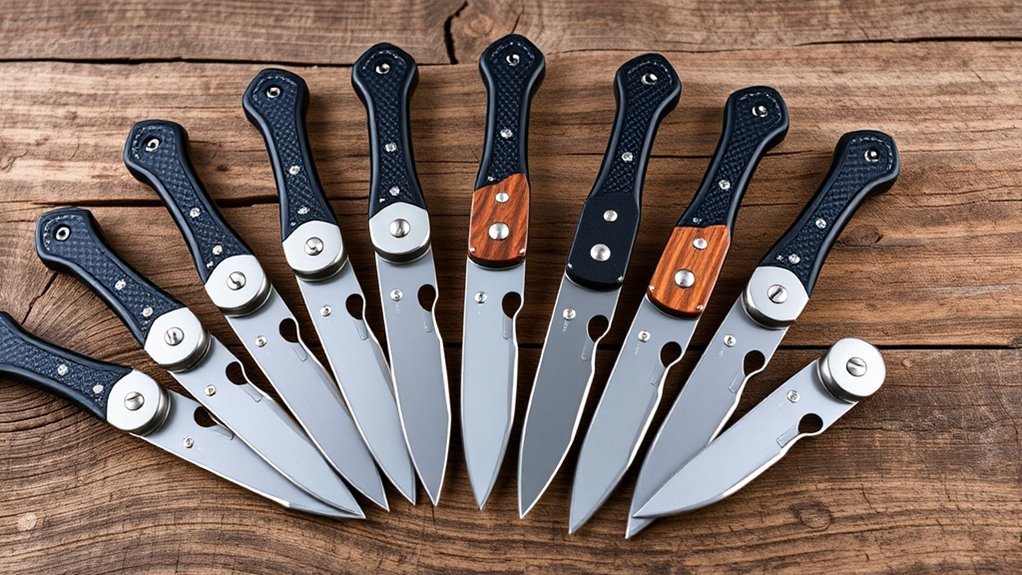 top folding gut hook knives