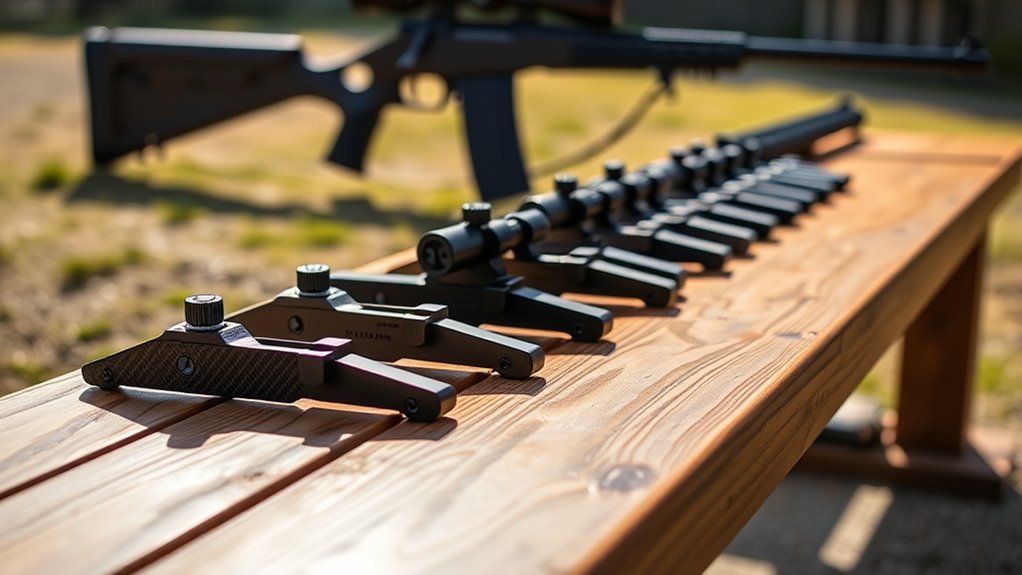 top front rests for benchrest