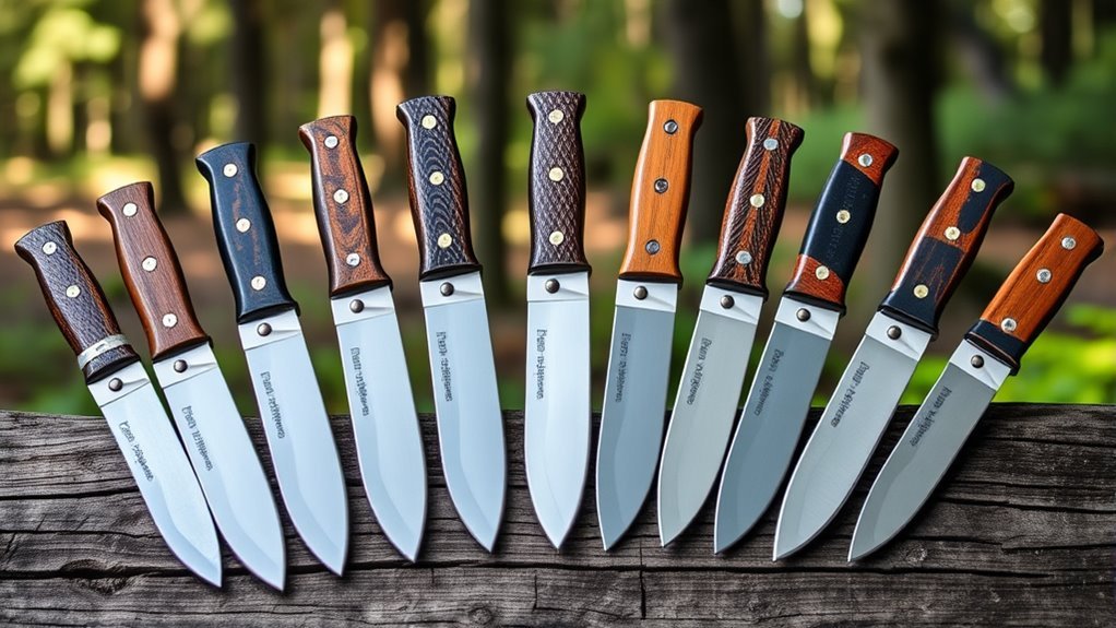 top full tang camping knives