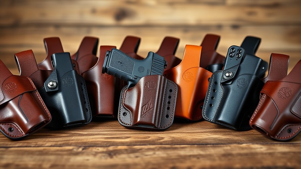 top glock 26 leather holsters