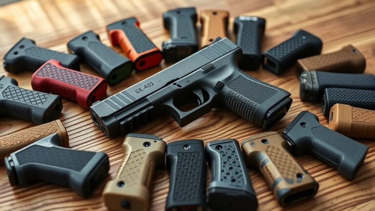 top glock 43x grip options