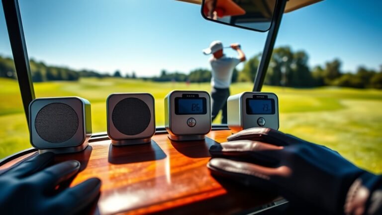 top golf rangefinder speakers
