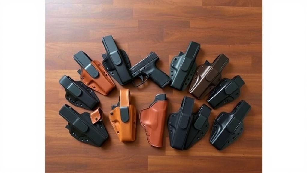 top holsters for mustang