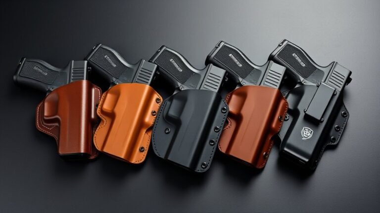 top holsters with lights