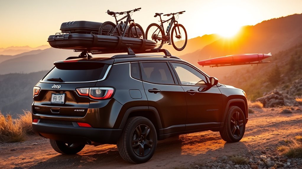 top jeep compass roof racks