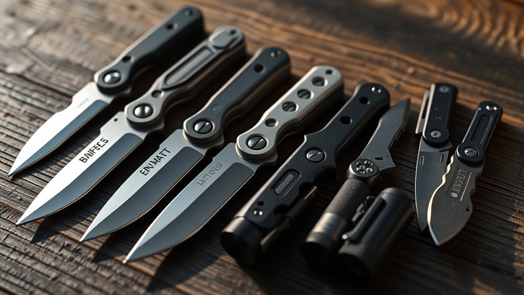 top knife flashlight combos
