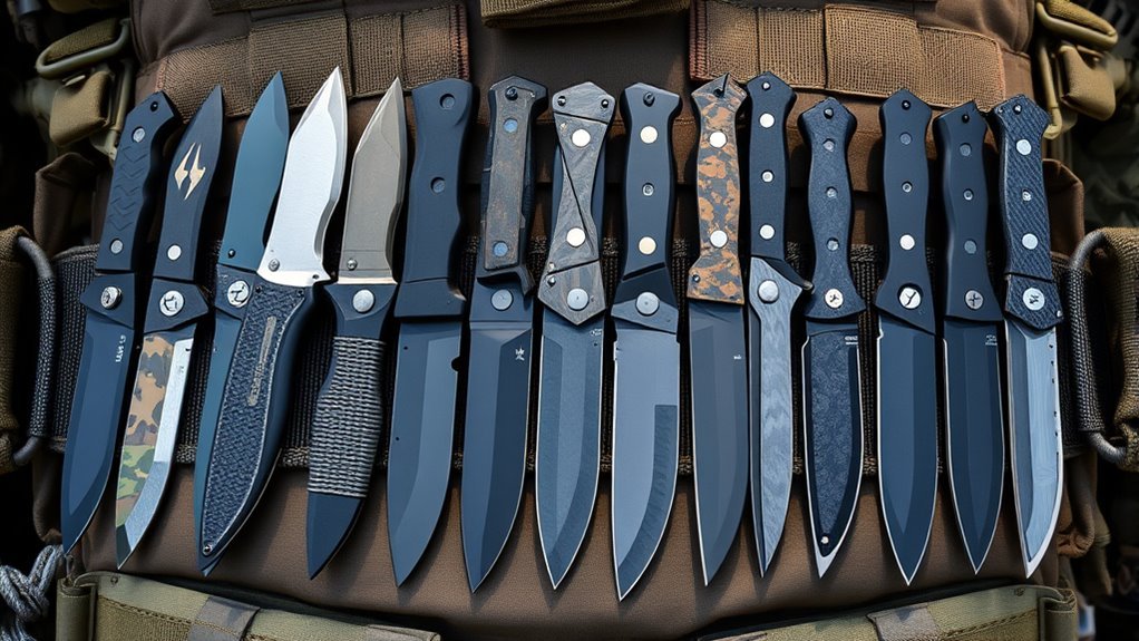 top knives for belts