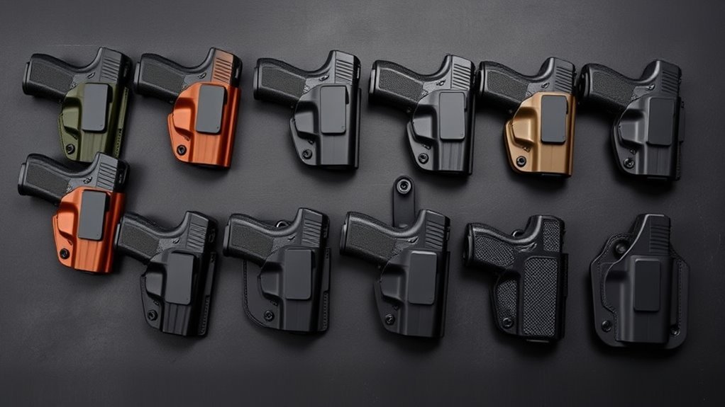 top left hand holsters