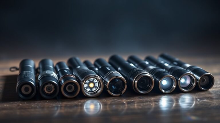 top long throw flashlights