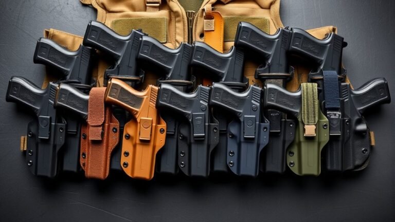 top molle pistol holsters
