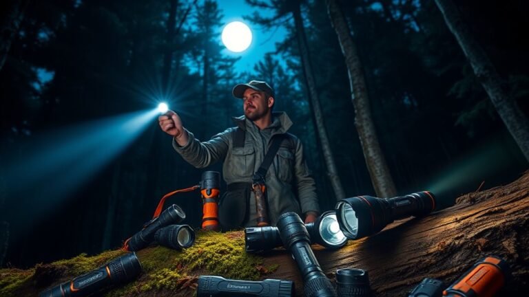 top night hunting flashlights