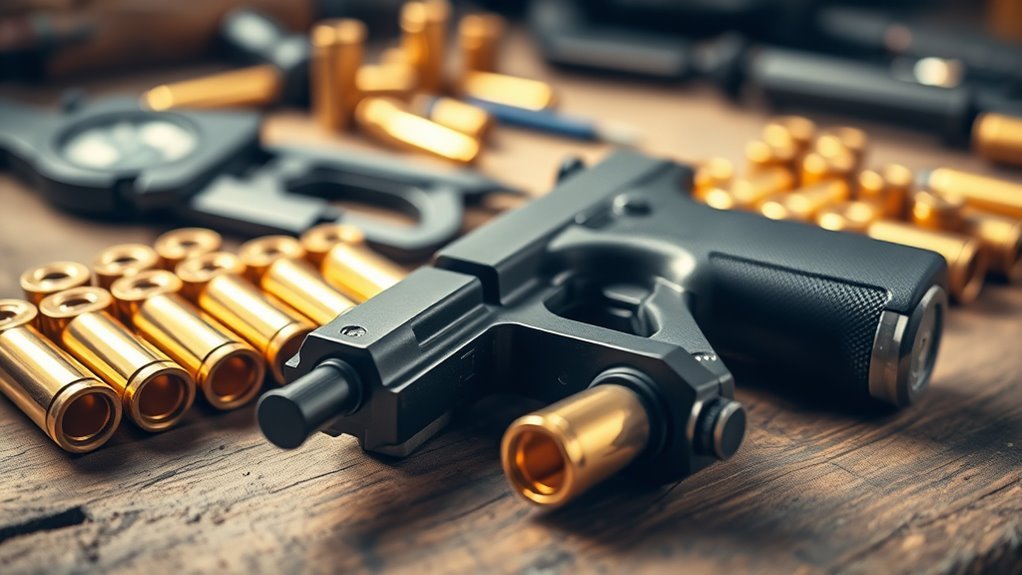 top pistol brass case trimmers