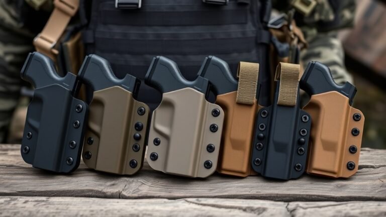 top plate carrier holsters