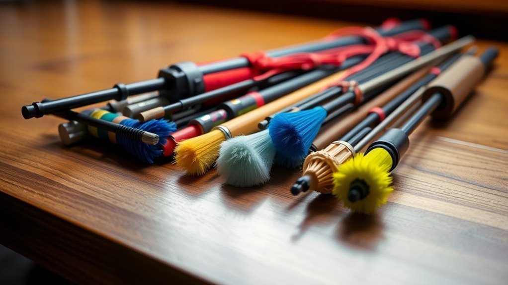 top pull through bore cleaners