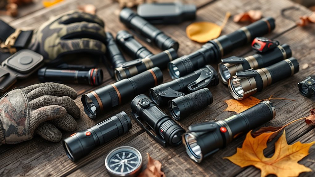 top rechargeable hunting flashlights