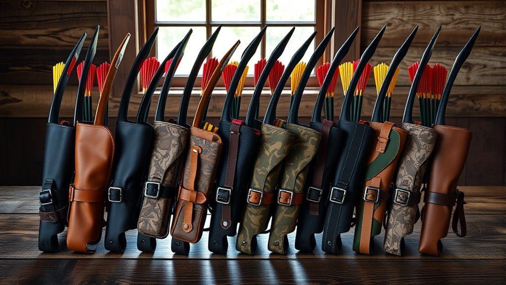 top recurve bow quivers
