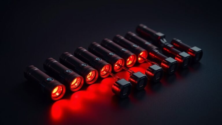 top red light flashlights