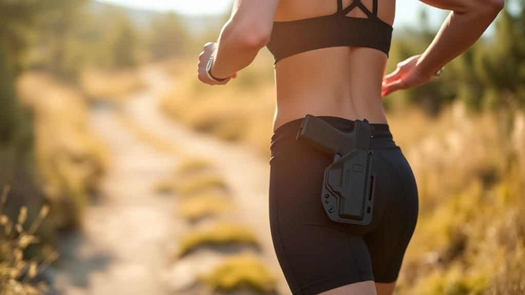 top running holster options