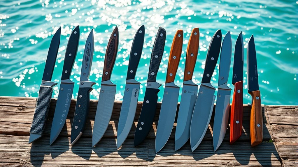 top saltwater fishing knives