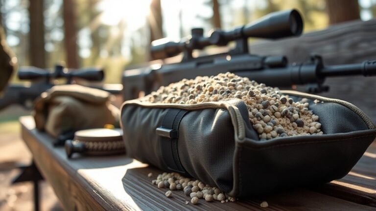 top shooting rest bag fillers