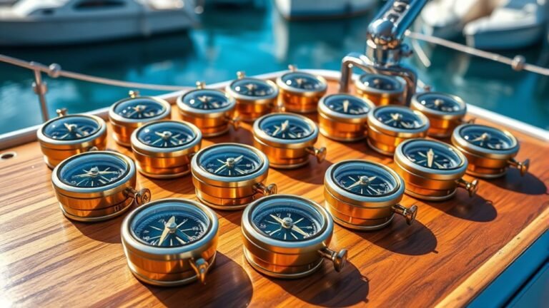 top small boat compasses