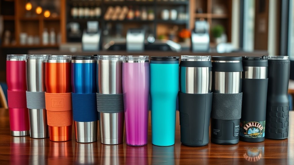 top stainless tumbler cases